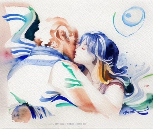 watercolor paint strokes,watercolor painting,amorous,watercolor paint,watercolor,watercolour frame,watercolor frame,love in the mist,kissing,dancing couple,watercolor blue,watercolour,watercolors,two people,watercolor pencils,watercolor paper,girl kiss,watercolor background,water color,blue painting