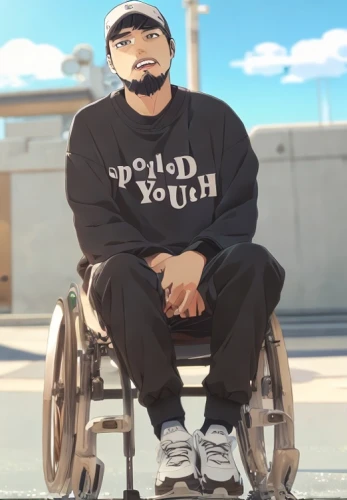 wheelchair,disability,disabled,disabled person,chair png,paraplegic,floating wheelchair,dj,2d,handicapped,png transparent,wheelchair sports,the physically disabled,disabled parking,vector art,boccia,nori,greek,anime 3d,accessibility,Common,Common,Japanese Manga