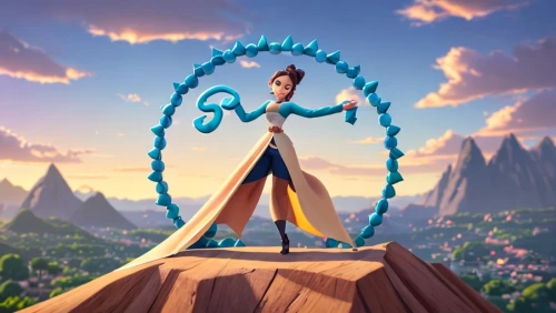 rapunzel,merida,cirque du soleil,tangled,bow and arrows,cirque,harp of falcon eastern,bow and arrow,tipi,scythe,pocahontas,snips,mulan,harp,bows and arrows,aladin,runes,circle of life,aladha,noodle image,Common,Common,Cartoon