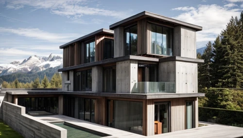 timber house,swiss house,cubic house,house in the mountains,wooden house,chalet,modern architecture,house in mountains,modern house,whistler,wooden facade,luxury property,metal cladding,eco-construction,watzmann southern tip,dunes house,residential house,alpine style,frame house,residential tower,Architecture,General,Modern,Elemental Architecture
