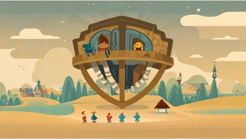 panoramical,stargate,cirque du soleil,game illustration,circus tent,knight tent,the pied piper of hamelin,galleon ship,fairy tale icons,airships,pirate ship,airship,arabic background,cirque,the globe,viking ships,musical dome,viking ship,burning man,hobbit,Game&Anime,Doodle,Fairy Tales