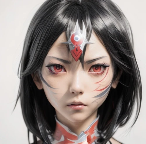 mulan,fire red eyes,kotobukiya,ren,cosmetic,geisha,red spider lily,jin deui,fire lily,kasuga,inari,lilikoi,kitsune,tiger lily,katana,karasumi,hwachae,portrait background,gara,samurai,Common,Common,Film