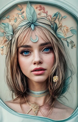 makeup mirror,girl in a wreath,boho,boho art,porthole,image manipulation,zodiac sign libra,kaleidoscope website,valerian,vintage floral,gemini,virgo,water nymph,photoshop manipulation,photomanipulation,vintage theme,boho background,photo manipulation,mirror of souls,cinderella,Common,Common,Film