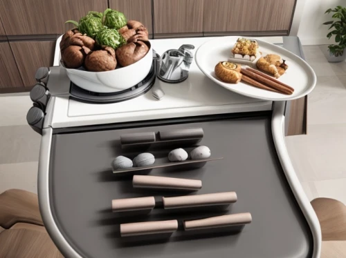 egg tray,kitchen cart,kitchenette,serving tray,modern kitchen,kitchen design,modern kitchen interior,plate shelf,kitchenware,massage table,spa items,food table,dish storage,ceramic hob,tile kitchen,serveware,toilet table,baking equipments,modern decor,interior modern design,Interior Design,Kitchen,Modern,Italian Contemporar