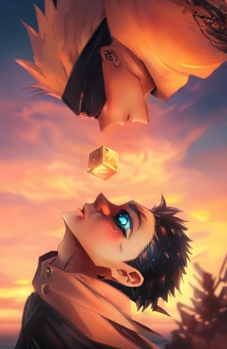 naruto,tracer,boruto,crying heart,dusk background,game illustration,edit icon,twilight,2d,killua hunter x,sunset,hinata,goldenlight,killua,sun and moon,would a background,shepherd romance,howl,cg artwork,setting sun,Game&Anime,Manga Characters,Darkness