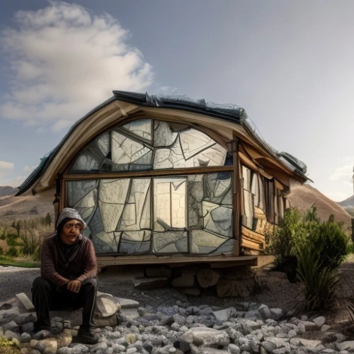 unhoused,eco hotel,bannack camping tipi,mobile home,permaculture,teardrop camper,straw hut,eco-construction,yurts,nomadic children,fishing tent,nomad life,mountain hut,alpine hut,snow shelter,tourist camp,a chicken coop,nomadic people,mountain huts,the pamir highway