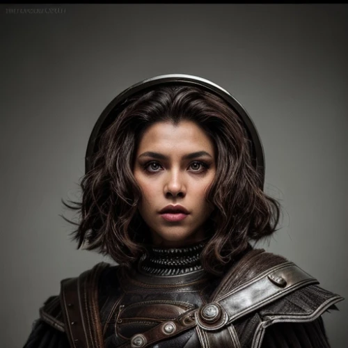 female warrior,head woman,cuirass,riopa fernandi,warrior woman,catarina,girl in a historic way,lisbeth sao,roman soldier,joan of arc,jaya,adelita,raven rook,cepora judith,helmet,musketeer,policewoman,spartan,woman portrait,clove,Common,Common,Film