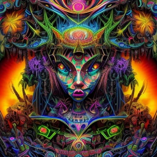 psychedelic art,psychedelic,shamanic,kaleidoscope art,shaman,shamanism,hallucinogenic,third eye,meridians,mirror of souls,fantasy art,kaleidoscopic,fractalius,multicolor faces,neon body painting,acid,lsd,boho art,tribal,kaleidoscope