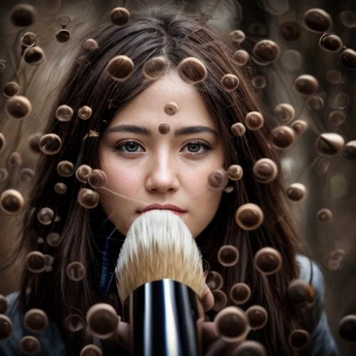 hair brush,artist brush,cosmetic brush,conceptual photography,hairbrush,indian sadhu,asian woman,applying make-up,indonesian women,vietnamese woman,japanese woman,brushes,sadhu,hairstylist,tibetan,makeup brush,hairstyler,indian woman,asian costume,photoshop creativity,Common,Common,Photography