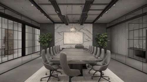 board room,conference room,meeting room,concrete ceiling,dining room,modern office,search interior solutions,boardroom,3d rendering,conference room table,contemporary decor,interior design,interior modern design,loft,conference table,modern decor,dining table,breakfast room,dining room table,kitchen & dining room table,Commercial Space,Restaurant,German Modern Minimalist