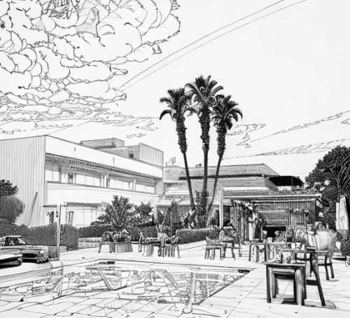 urban design,parking lot under construction,street plan,matruschka,hollywood metro station,food court,public space,shopping center,concept art,school design,multistoreyed,archidaily,arq,broadway at beach,santa monica,transport hub,3d rendering,the boulevard arjaan,hippy market,construction area