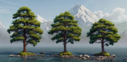 the trees,trees with stitching,trees,northrend,druid grove,larch trees,temperate coniferous forest,coniferous forest,grove of trees,row of trees,spruce trees,the forests,green trees with water,cartoon forest,spruce forest,tropical and subtropical coniferous forests,spruce-fir forest,larch forests,of trees,fir forest