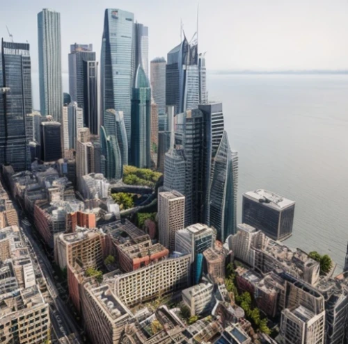 hudson yards,financial district,chicago skyline,manhattan skyline,new york skyline,tall buildings,toronto,chicago,jersey city,tilt shift,business district,1wtc,1 wtc,manhattan,detroit,barangaroo,new york,battery park,skyscrapers,city view,Common,Common,Natural