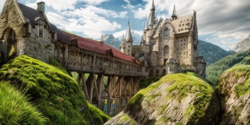 hogwarts,fairy tale castle,transylvania,medieval architecture,gothic architecture,fairytale castle,medieval castle,castle of the corvin,aaa,3d fantasy,fantasy picture,medieval,knight's castle,nidaros cathedral,fantasy landscape,castleguard,gothic church,hall of the fallen,medieval town,fantasy city,Common,Common,Natural