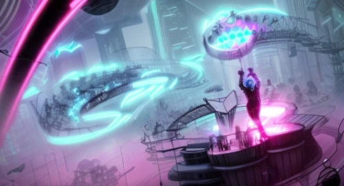 sci fiction illustration,sci fi,scifi,plasma bal,cg artwork,concept art,electric arc,sci - fi,sci-fi,game illustration,futuristic landscape,wormhole,alien ship,airships,science fiction,cyberpunk,whirl,cyberspace,sidonia,gas planet