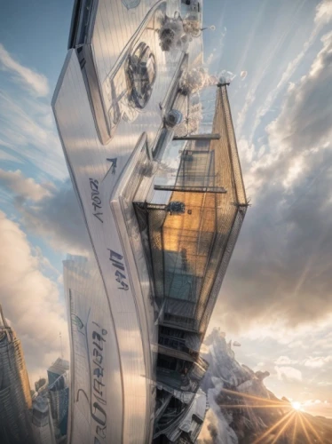 futuristic architecture,shard of glass,futuristic art museum,sky space concept,fractal design,shard,skyscapers,stalin skyscraper,aiguille du midi,skycraper,futuristic landscape,glass pyramid,tower of babel,säntis,russian pyramid,the observation deck,space tourism,millenium falcon,the skyscraper,bucket wheel excavator,Common,Common,Photography