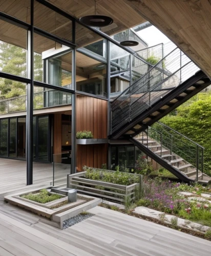 modern house,cubic house,frame house,mid century house,modern architecture,dunes house,timber house,wood deck,archidaily,wooden decking,cube house,wooden house,exposed concrete,glass facade,structural glass,residential house,japanese architecture,outside staircase,garden design sydney,ruhl house,Architecture,General,Modern,Elemental Architecture