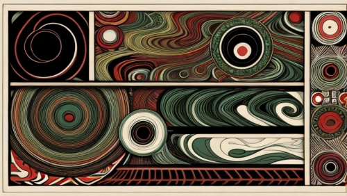 aboriginal painting,aboriginal artwork,indigenous painting,aboriginal art,art deco background,art deco border,abstract retro,patterned wood decoration,retro pattern,whirlpool pattern,art nouveau design,traditional patterns,art deco,rug,traditional pattern,abstract design,japanese pattern,ikat,art deco ornament,cool woodblock images,Calligraphy,Illustration,Psychedelic Illustrations