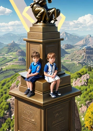 angel moroni,hermannsdenkmal,monuments,up,cgi,monument protection,la rocher de la baume,lindos,iwo jima,pour féliciter,vive la france,diorama,little boy and girl,boy scouts of america,children's background,protected monument,the statue,frederic church,emperor wilhelm i monument,cherubs,Common,Common,Cartoon