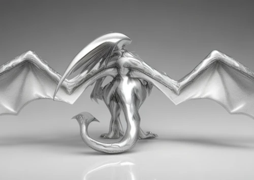 dragon design,3d model,3d figure,angel figure,silver,3d render,silver octopus,wyrm,sculpt,3d rendered,metal figure,dragon,gradient mesh,allies sculpture,cinema 4d,3d modeling,draconic,figurine,miniature figure,angel statue,Common,Common,Natural