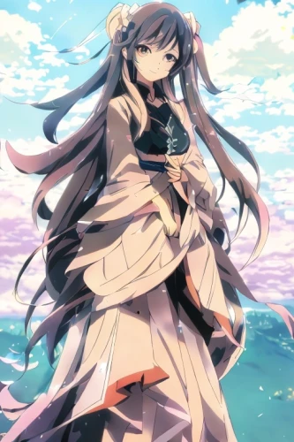 kimono,rusalka,umiuchiwa,sun bride,long-haired hihuahua,mukimono,seerose,honolulu,honzen-ryōri,erika,kantai,nori,ashitaba,petals,wiz,roraima,lechona,holding flowers,ikayaki,magi,Common,Common,Japanese Manga