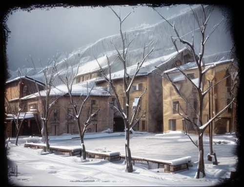 prislop monastery,abbaye de belloc,trento,winter village,st catherine's monastery,bannack,val bavona,convent,engadin,old village,rila monastery,in winter,brasov,bad urach,monastery,vail,surselva,townhouses,putna monastery,winter landscape,Common,Common,Film