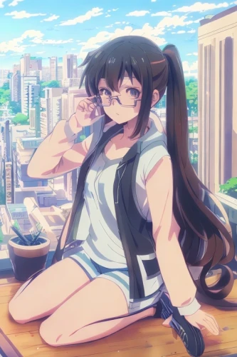 honolulu,mikuru asahina,euphonium,mai tai,sitting on a chair,long-haired hihuahua,sanya,erika,ramune,osaka,anime japanese clothing,honmei choco,shinjuku,sitting,mako,nico,would a background,citrus,azuki bean,ganai,Common,Common,Japanese Manga