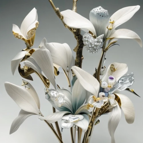 jewelry florets,floral ornament,white orchid,christmas orchid,tuberose,artificial flowers,flowers png,white gold,bridal accessory,artificial flower,bridal jewelry,lilium candidum,orchids,phalaenopsis equestris,white magnolia,mixed orchid,phalaenopsis,madonna lily,moth orchid,ornamental flowers,Product Design,Jewelry Design,Europe,Innovative