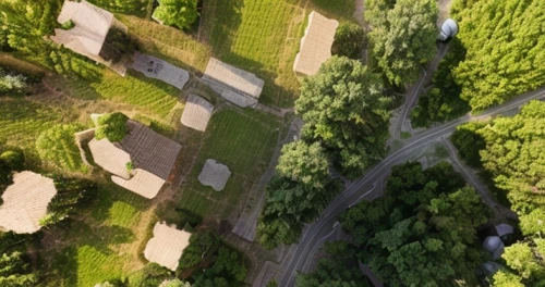 overhead view,aerial landscape,drone image,urban park,flight image,overhead shot,flyover,dji agriculture,aerial shot,tree-lined avenue,view from above,aerial photograph,bird's-eye view,dji spark,bicycle path,paved square,aerial photography,railway rails,drone view,forest cemetery