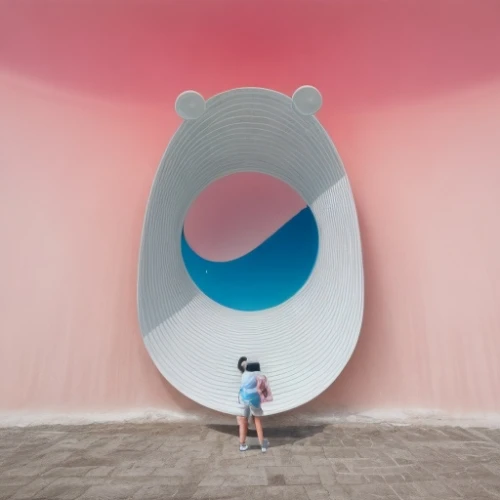 mozilla,browser,inflatable ring,door to hell,color circle,album cover,conceptual photography,portals,portal,beach ball,hamster wheel,modern art,wall,cd,soundcloud icon,color wall,droste effect,flickr icon,digiart,photomanipulation