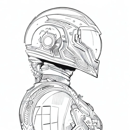 spacesuit,helmet,motorcycle helmet,droid,astronaut helmet,diving helmet,c-3po,space suit,astronaut suit,helmet plate,construction helmet,helm,space-suit,bb8-droid,safety helmet,chrome,respirator,mono-line line art,equestrian helmet,line-art