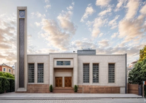 religious institute,mortuary temple,athens art school,agha bozorg mosque,ramazan mosque,philharmonic hall,synagogue,city mosque,built in 1929,pumping station,muhammad-ali-mosque,doric columns,big mosque,risen church,alabaster mosque,ludwig erhard haus,konzerthaus berlin,grand mosque,city church,power station,Architecture,General,European Traditional,Catalan Modernisme