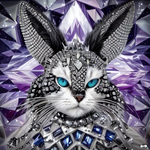 feline look,chartreux,blue eyes cat,capricorn kitz,animal feline,feline,silver tabby,cat warrior,cat with blue eyes,egyptian mau,lynx,cat vector,cat image,diamond background,silver,breed cat,diamond wallpaper,silver blue,rhinestone,sapphire