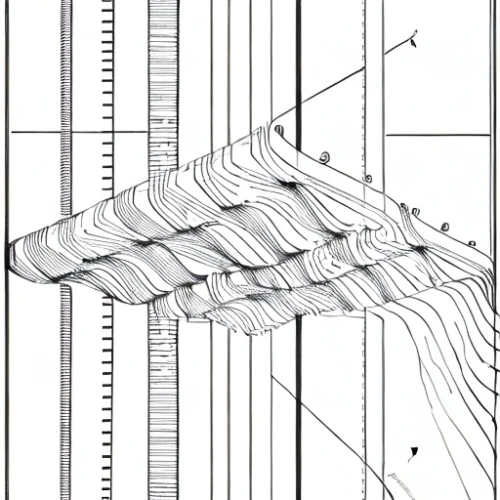 sheet drawing,ventilation grid,roof truss,light waveguide,entablature,panel saw,ceiling ventilation,fence element,cable layer,skeleton sections,frame drawing,cockscomb,pencil lines,vernier scale,roof structures,technical drawing,column chart,rectangular components,suspension part,basket fibers,Design Sketch,Design Sketch,Hand-drawn Line Art