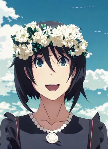 flower crown,flower crown of christ,flower garland,flowers png,flower hat,falling flowers,flower background,floral garland,petals,euphonium,salt flower,straw flower,flower girl,girl in flowers,beautiful girl with flowers,blooming wreath,forget-me-not,a girl's smile,flower nectar,holding flowers,Common,Common,Japanese Manga