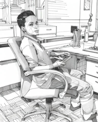 child is sitting,in seated position,girl sitting,office line art,in a working environment,illustrator,graphite,coloring page,pencils,pencil drawing,girl studying,office worker,boardroom,study,office,pencil drawings,study room,pencil and paper,working space,coloring picture