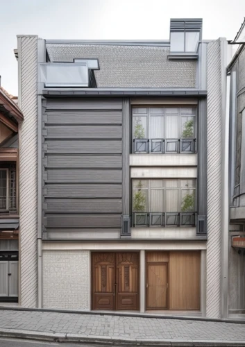 wooden facade,residential house,cubic house,block balcony,wooden house,frame house,core renovation,modern house,apartment house,timber house,two story house,shared apartment,garage door,house hevelius,modern architecture,an apartment,roller shutter,house shape,arhitecture,ludwig erhard haus,Architecture,General,Masterpiece,High-tech Modernism
