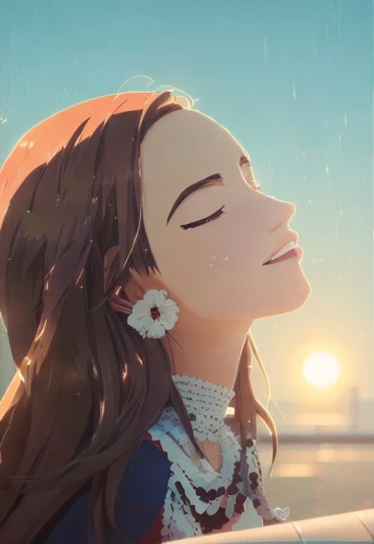 moana,akko,sun and sea,the sun and the rain,bright sun,sleeping rose,yogananda,tsumugi kotobuki k-on,meditating,sun bride,ocean,the wind from the sea,sun,sun-bathing,falling star,sunshine,basking,the sleeping rose,singing sand,summersun,Common,Common,Japanese Manga