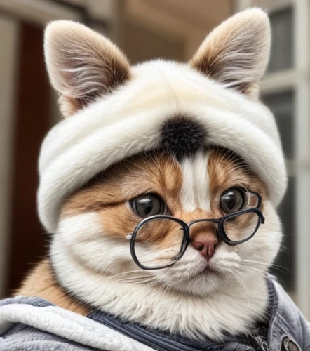 napoleon cat,kitten hat,cute cat,cartoon cat,hipster,reading glasses,funny cat,animals play dress-up,cat image,vintage cat,cat sparrow,cat european,glasses penguin,professor,cat kawaii,animal feline,scarf animal,spectacles,cat,young cat