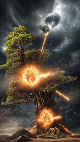 burning tree trunk,nature's wrath,magic tree,the japanese tree,tree of life,celtic tree,tree torch,photo manipulation,dragon tree,tree die,nuclear explosion,photomanipulation,mushroom cloud,damaged tree,burnt tree,eruption,atomic bomb,tree thoughtless,strange tree,burning bush,Common,Common,Fashion