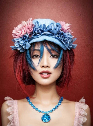 flower hat,beautiful bonnet,hair accessory,headdress,blue rose,headpiece,hair accessories,blue petals,feather headdress,jasmine blue,blue flower,blue hair,blue hawaii,blue anemone,flower crown,blue bonnet,pixie-bob,anemone blanda,myosotis,spring crown