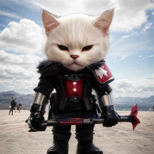 cat warrior,napoleon cat,rex cat,armored animal,tom cat,cat image,cat,aegean cat,breed cat,thundercat,animal feline,thor,red cat,assassin,doll cat,cartoon cat,lone warrior,puss,cat-ketch,catlike