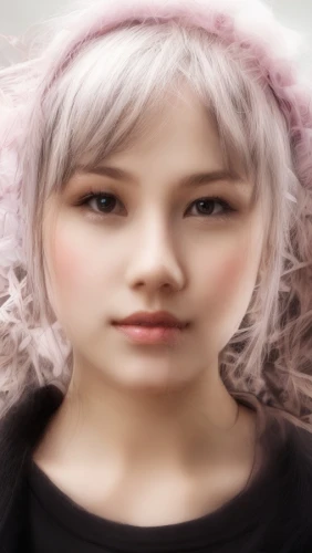artificial hair integrations,doll's facial features,female doll,asian woman,fuki,realdoll,natural cosmetic,sex doll,eurasian,anime girl,rose png,japanese woman,fractalius,cgi,portrait background,pale,ganmodoki,girl in a long,3d rendered,cosmetic