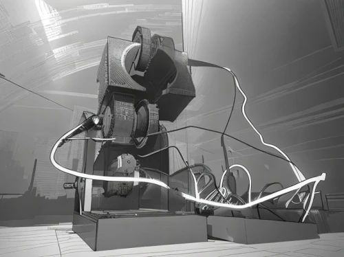 transistor checking,circular saw,industrial robot,transistor,experimental musical instrument,electric generator,kinetic art,bandsaw,rope excavator,new concept arms chair,simple machine,band saw,mechanical,machinery,projectionist,electric arc,octobass,steel sculpture,weightlifting machine,whirl,Art sketch,Art sketch,Retro