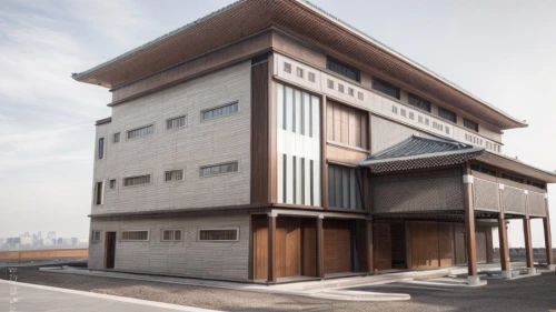 3d rendering,japanese architecture,wooden facade,archidaily,modern building,cubic house,modern architecture,new building,dunes house,render,frame house,prefabricated buildings,office building,timber house,kirrarchitecture,residential house,asian architecture,build by mirza golam pir,modern house,metal cladding,Architecture,General,Modern,Bauhaus