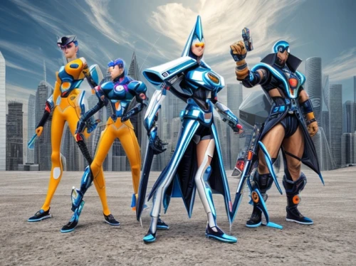 stand models,lancers,cosplay image,protectors,x-men,x men,justice scale,storm troops,wing ozone rush 5,angels of the apocalypse,cosplayer,cosplay,iron blooded orphans,sterntaler,figure group,game characters,nexus,anime 3d,zefir,4-cyl in series