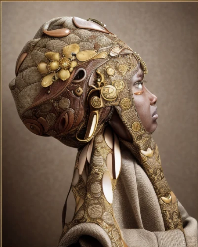 gold mask,medusa,african art,biomechanical,gold crown,head woman,headpiece,golden mask,humanoid,golden crown,gold paint stroke,african woman,woman sculpture,human head,mary-gold,fractalius,head ornament,gold jewelry,abstract gold embossed,queen crown,Realistic,Fashion,Luxury And Sophistication