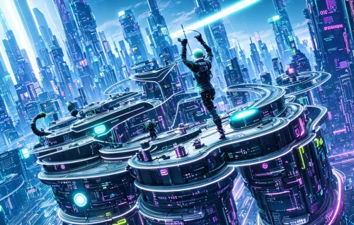 sci fiction illustration,futuristic landscape,cg artwork,sci fi,sci - fi,sci-fi,scifi,valerian,fantasy city,metropolis,cyberpunk,city cities,futuristic,city skyline,cityscape,futuristic architecture,science fiction,sky city,space ships,space port,Common,Common,Game