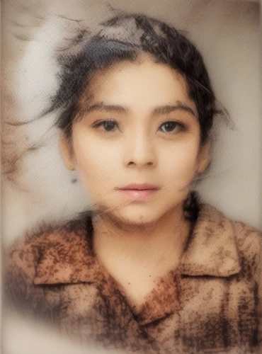 mystical portrait of a girl,vintage girl,asian woman,young girl,girl in a historic way,vintage woman,image editing,child portrait,vintage female portrait,vintage asian,japanese woman,image manipulation,child girl,girl in a long,the little girl,korean drama,girl with cloth,photo painting,shishamo,girl portrait