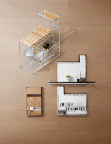 room divider,floorplan home,shared apartment,cube house,cubic house,dolls houses,miniature house,dish storage,an apartment,apartment,house floorplan,sky apartment,storage cabinet,archidaily,vegetable crate,wooden mockup,shelving,isometric,model house,folding table,Interior Design,Kitchen,Modern,South America Modern Minima